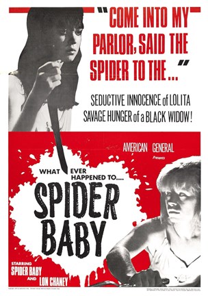 Framed Maddest Story Ever Told Spider Baby or Print