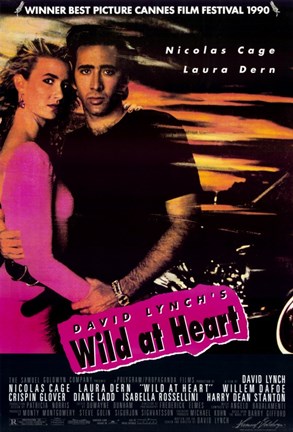 Framed David Lynch&#39;e Wild at Heart Print