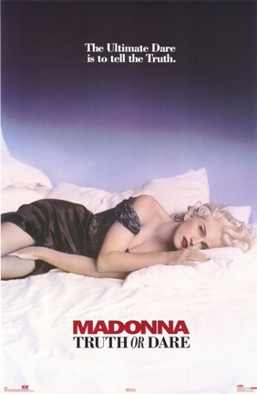 Framed Madonna Truth or Dare Print