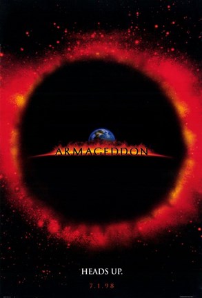Framed Armageddon Solar Flare Print