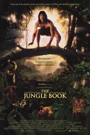 Framed Rudyard Kipling&#39;s The Jungle Book Print