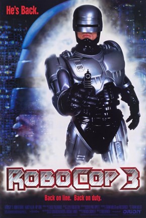 Framed Robocop 3 Print