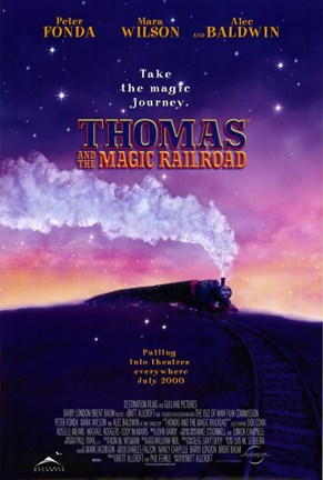 Framed Thomas and the Magic Railroad Film Print