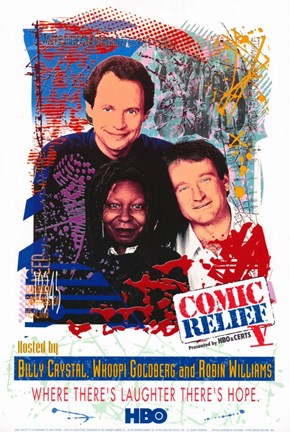 Framed Comic Relief V - Official Poster Print