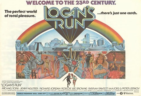 Framed Logan&#39;s Run - Horizontal Print