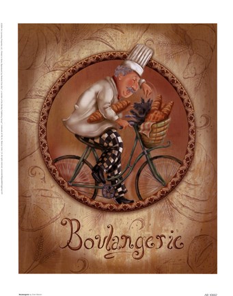 Framed Boulangerie Print