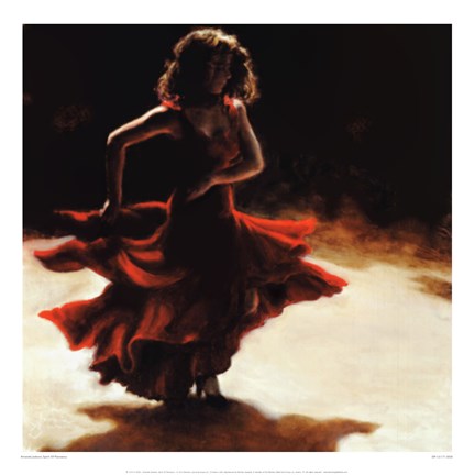Framed Spirit Of Flamenco Print