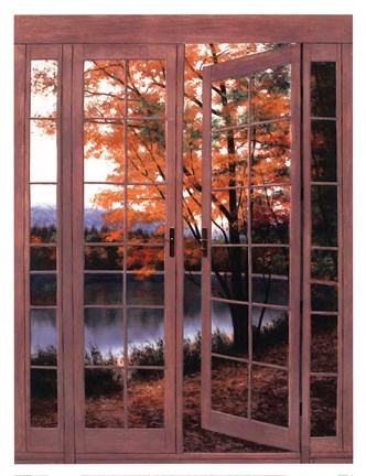 Framed Autumn Threshold Print