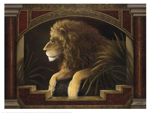 Framed Safari Royal Print