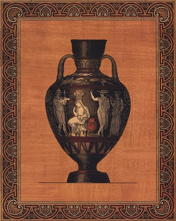 Framed Grecian Urn II Print