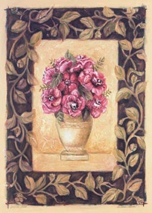 Framed Begonia Rose Print