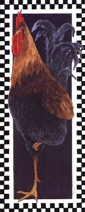 Framed Slim Chicken II Print