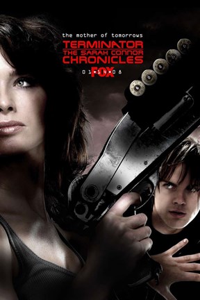 Framed Terminator: The Sarah Connor Chronicles - style AL Print