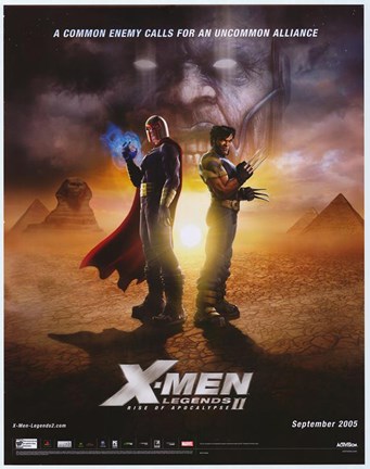Framed X-Men Legends 2-Rise of The Apocalypse, c.2005 - style A Print