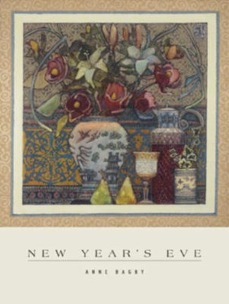 Framed Anne Bagby - New Years Eve Print