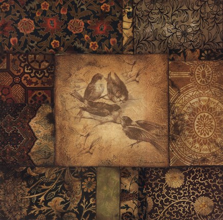 Framed Avian Tapestry II Print
