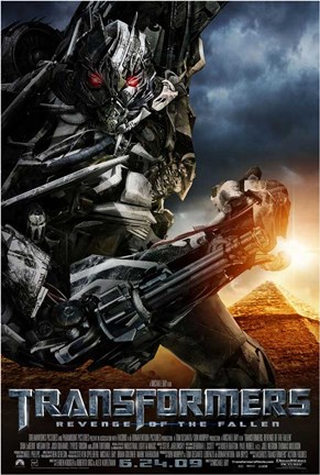 Framed Transformers 2: Revenge of the Fallen - style E Print