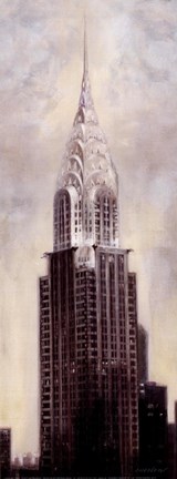 Framed Chrysler Building, N.Y.C. Print