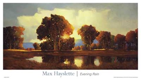 Framed Evening Rain Print