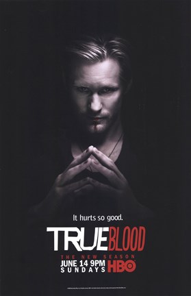 Framed True Blood - Season 2 - Alexander Skarsgard [Eric] Print