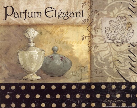 Framed Parfum Elegant II Print