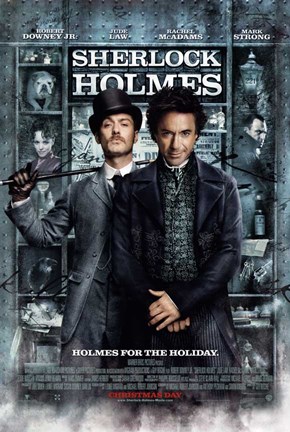 Framed Sherlock Holmes, c.2009 - style E Print