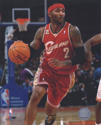 Framed Mo Williams 2009-10 Action Print