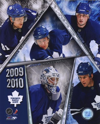 Framed 2009-10 Toronto Maple Leafs Team Composite Print