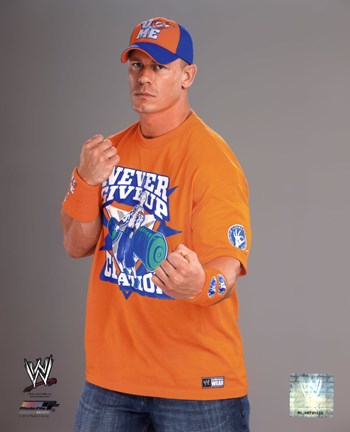 Framed John Cena 2010 Posed Print