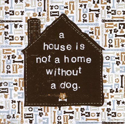 Framed House is not a Home Print