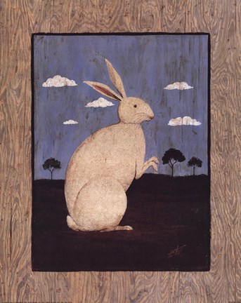 Framed Hare Print