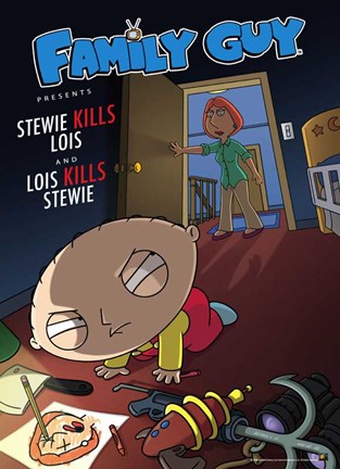 Framed Family Guy Stewie Kills Lois Print