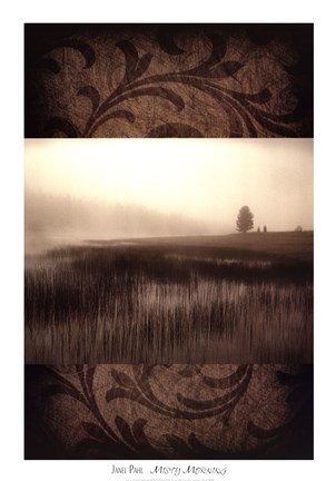 Framed Misty Morning Print