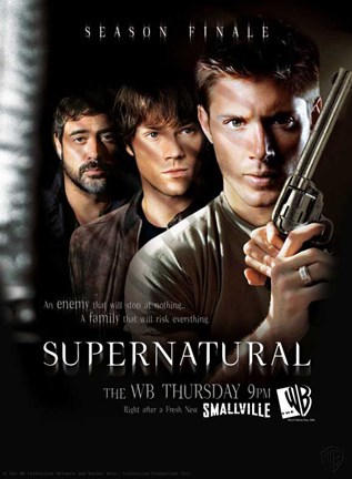 Framed Supernatural (TV) Season Finale Print