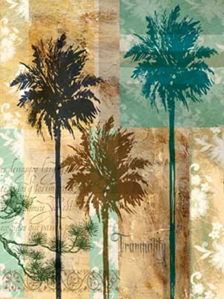 Framed Palm II Print