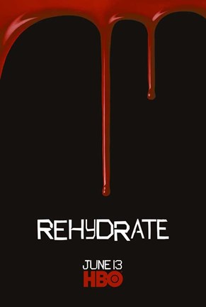 Framed True Blood Rehydrate Print