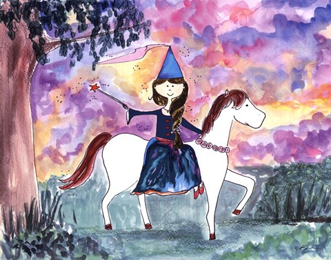 Framed Twilight Princess Ride Print