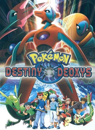 Framed Pokemon: Destiny Deoxys Print