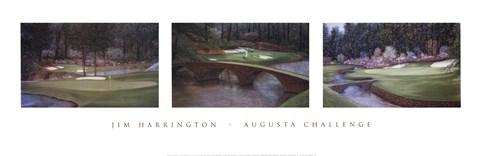 Framed Augusta Challenge Print