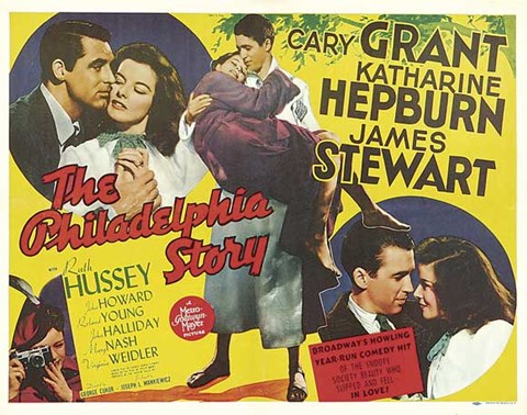 Framed Philadelphia Story - horizontal Print