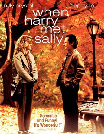Framed When Harry Met Sally - Billy Crystal Print