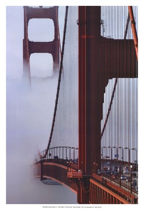 Framed Golden Gate Bridge Print