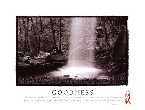 Framed Goodness - Waterfall Print