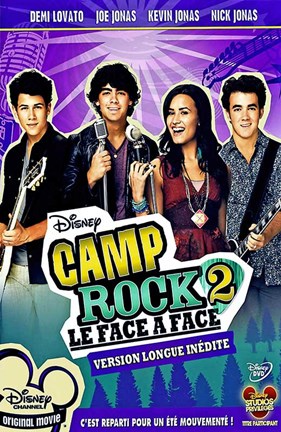 Framed Camp Rock 2: The Final Jam (French) Print