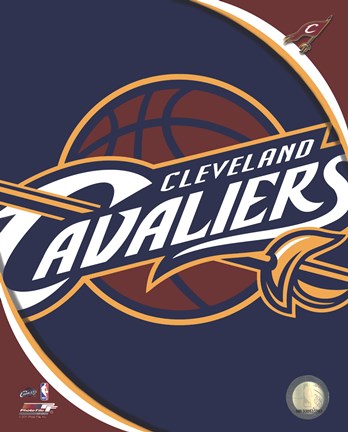 Framed Cleveland Cavaliers Team Logo Print