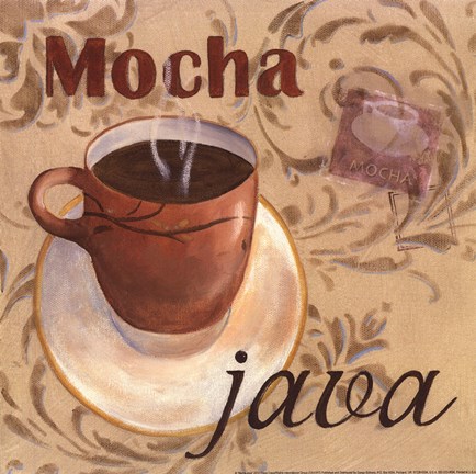 Framed Mocha Java Print