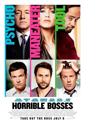 Framed Horrible Bosses Print