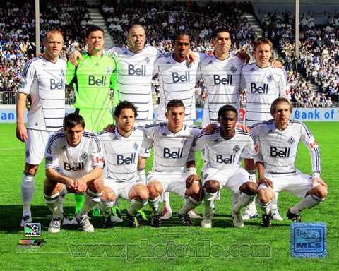 Framed Vancouver Whitecaps 2011 Team Photo Print