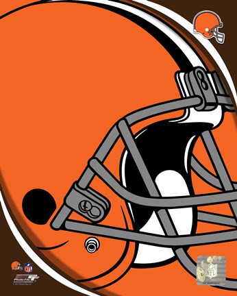 Framed Cleveland Browns 2011 Logo Print