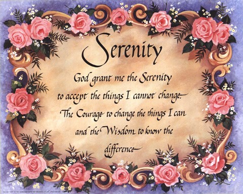 Framed Serenity Print